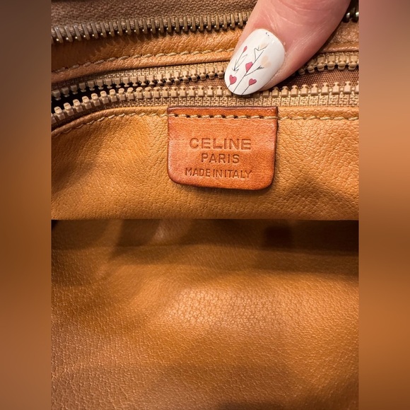 EUC Vintage Celine Macadam Monogram Clutch With Hidden Strap - Picture 12 of 16